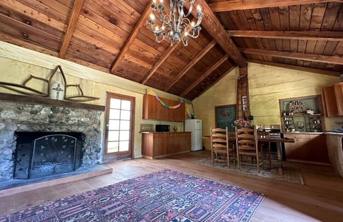 Topanga Casa | Historic 1914 Stone Cabin + Private Trails & Creek