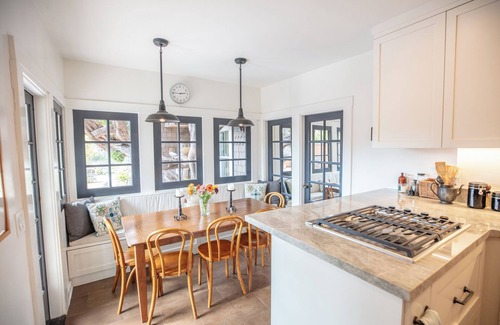 Eastside Santa Cruz Casa | Historic 3-bedroom farmhouse, 2 fireplaces and pool in Santa Cruz-near beaches!