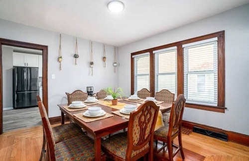 Michigan City Casa | Historic Charmer: Walk to Casino, 2 miles to Beach