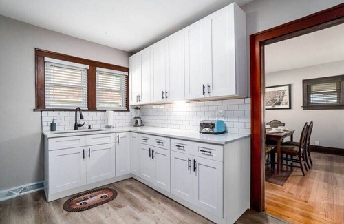 Michigan City Casa | Historic Charmer: Walk to Casino, 2 miles to Beach