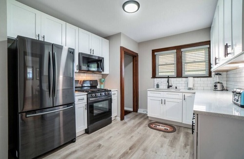 Michigan City Casa | Historic Charmer: Walk to Casino, 2 miles to Beach