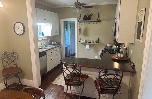Natchez Cabaña | Historic cottage privately situated on the grounds of the Foster Mounds.
