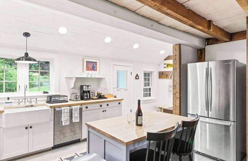 Pine Plains Casa | Historic Cottage w Brand New Hot Tub and Game Room