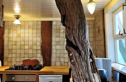 Detmold Cabaña | Historic half-timbered house, sauna, natural garden, fitness, movie theater, view