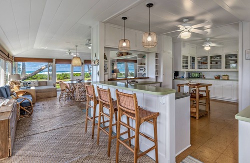 Mokuleia Casa | Historic Hawaii Beachfront Estate w/ Modern Design