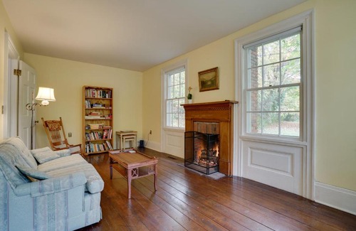 Taylors Falls Casa | Historic Home in Taylors Falls with Patio and Fire Pit