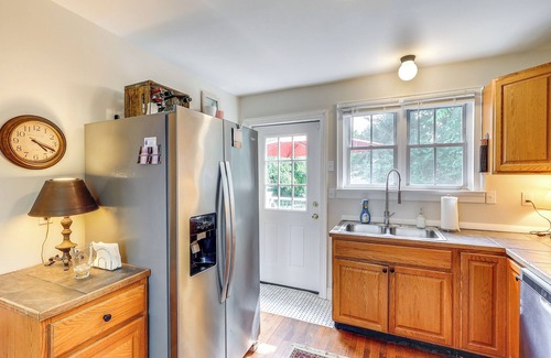 Milton Casa | Historic Home w/ Deck in Downtown Milton!