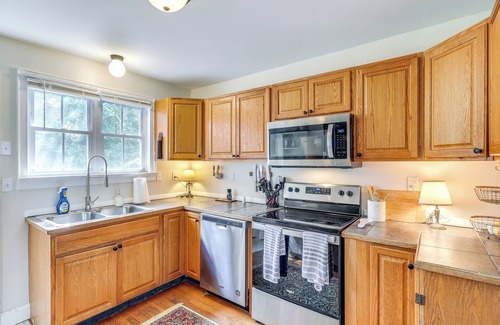 Milton Casa | Historic Home w/ Deck in Downtown Milton!