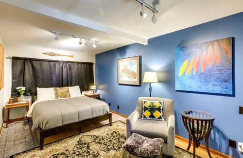 South Addition Cabaña | Historic Home w/ Gardens in Downtown Anchorage