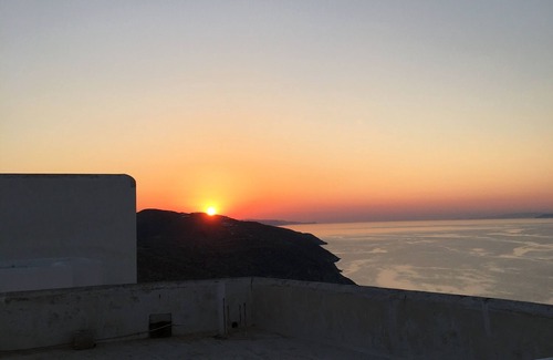 Folegandros Town Casa | Historic House part of the outer wall of the Castro of Folegandros