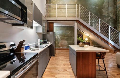 Old City Apartamento | Historic Loft Retreat N Downtown Knoxville