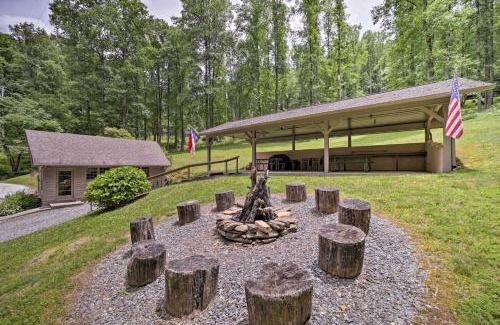 Bryson City Casa | Historic Mountain Cabin Grill and Hiking Trail!