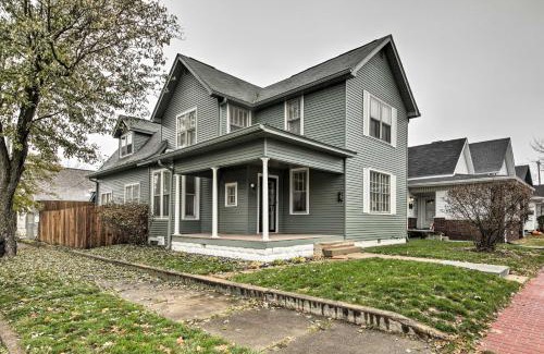 Noblesville Casa | Historic Noblesville Home Walk to Downtown Shops!