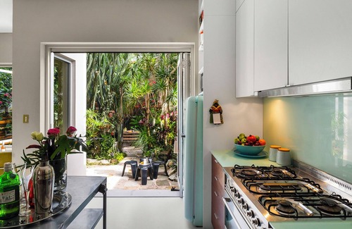 Redfern Casa | Historic sandstone home with designer interior & tropical garden. pets welcome!