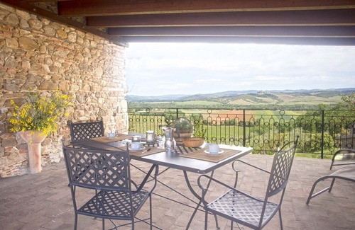 Cinigiano Apartamento | Histórico Stone House Casanova con piscina y cerca de Seaside