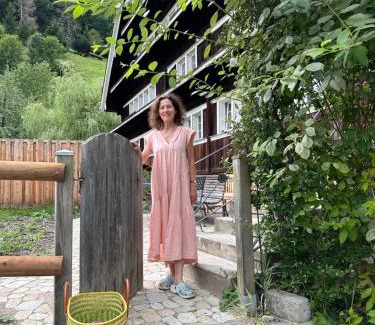 Brunnadern Casa | Historic Swiss Room in Guesthouse Rosalie