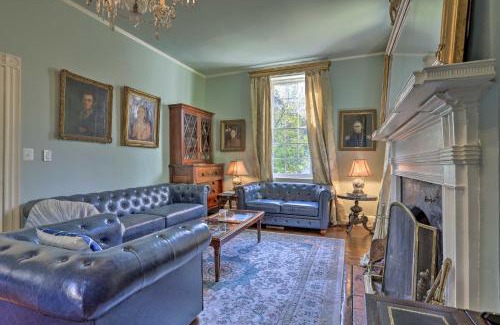Warrenton Casa | Historic Warrenton Home with Patio and Hot Tub!