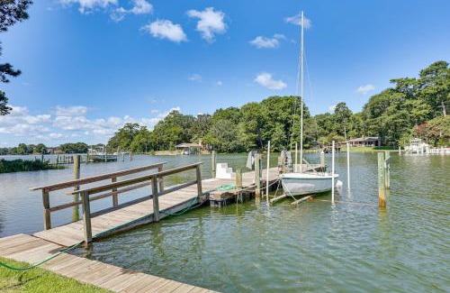 Reedville Casa | Historic Waterfront Home with Dock in Reedville!