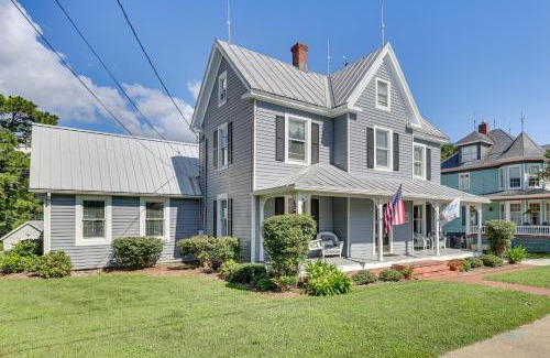 Reedville Casa | Historic Waterfront Home with Dock in Reedville!