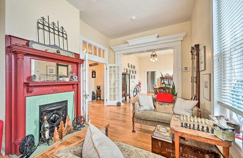 Danville Casa | Historic Watson Brick House with Private Deck!
