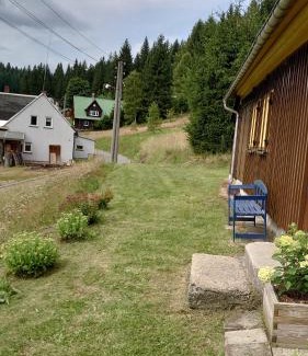 Muhlleithen Casa | Historisches Aschberg Haisl Klingenthal, Terrasse, großer Garten 6 plus 2 Personen