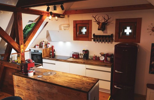 Caputh Apartamento | Historisches Retro Loft 120m2 - Ferienwohnung Loft