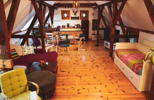 Caputh Apartamento | Historisches Retro Loft 120m2 - Ferienwohnung Loft