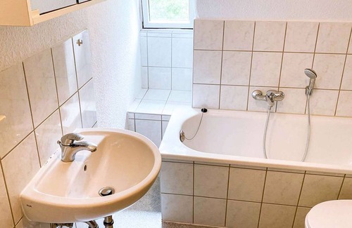 Wiednitz Apartamento | HÖ01 large apartment with dryer and washing machine