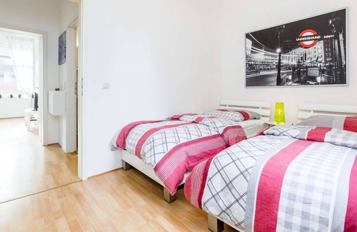 Eicken Apartamento | HÖ01 large apartment with dryer and washing machine