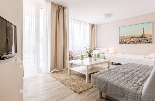 Hackenbroich Apartamento | HÖ01 large apartment with dryer and washing machine