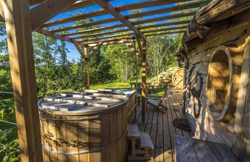 Savignac-de-Miremont Cabina | Hobbit house con spa privado