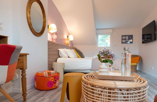 Ploeren Cama Y Desayuno | Habitación 'Hoëdic' con terraza compartida, Wi-Fi y aire acondicionado