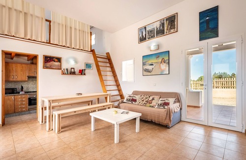 Formentera Casa | Casa de vacaciones 'Casa Es Vedrà' con vistas al mar, Wi-Fi y aire acondicionado