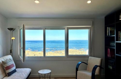Baiona Apartamento | Holibai Albatros, Dúplex al ladito del Mar, con terrazas y piscina, Baiona