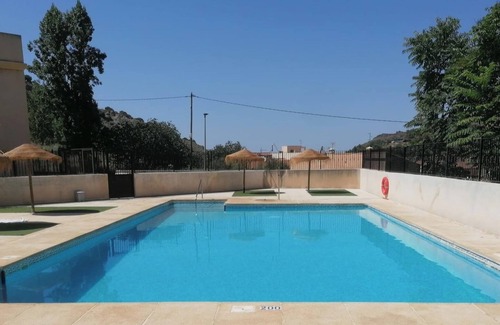 Paterna del Río Casa | Casa de vacaciones 'Casa De La Aldea' con vistas a la montaña, Wi-Fi y aire acondicionado
