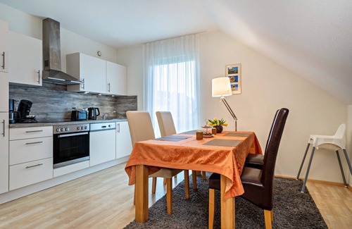 Unterreitnau Apartamento | Apartamento vacacional "Haus Barbara, 90 qm' con terraza privada y Wi-Fi