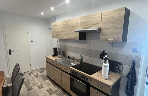 Dornburg Apartamento | Apartamento vacacional 'Grünes Haus Dornburg' con Wi-Fi