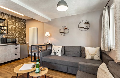 Ortsmitte Apartamento | Apartamentos Löwenstein FeWo 2 con jardín comunitario y wifi