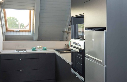 Balatonkeresztur Apartamento | Apartamento vacacional con aire acondicionado y wifi