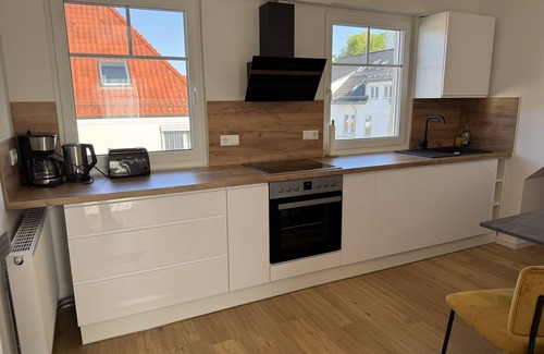 Oerlinghausen Apartamento | Apartamento-Baño con ducha-Dachgeschoss