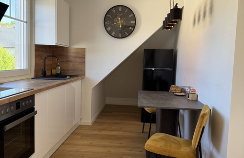 Oerlinghausen Apartamento | Apartamento-Baño con ducha-Dachgeschoss