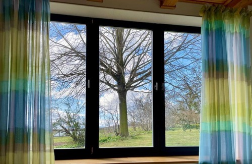 Schmorsdorf Apartamento | Apartamento de vacaciones "Alter Schafstall", dormitorio - Alte Scheune Rietzschelhof