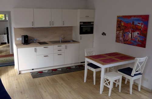 Murg Apartamento | Apartamento vacacional 'Am Hochrhein' con terraza privada, jardín compartido y wifi