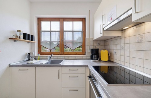 Gemarkung Laufen an der Eyach Apartamento | Apartamento 'Am Steinbach' con vistas a la montaña, terraza privada y Wi-Fi