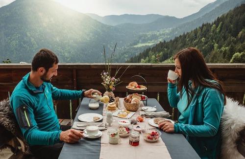 Foiana Apartamento | Apartamento 'Andreas - Gallhof' con vistas a la montaña, terraza privada y jardín compartido