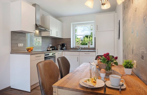 Lastrup Apartamento | Apartamento vacacional 'Anna 2 Eg' con terraza privada y jardín