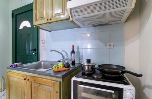 Vassiliki Apartamento | Apartamento vacacional 'Apostolos Apartamento 2' Cerca de la playa con vistas al mar
