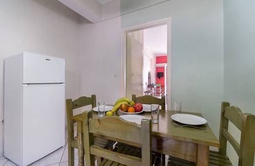 Vassiliki Apartamento | Apartamento vacacional 'Apostolos Apartamento 2' Cerca de la playa con vistas al mar