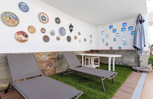 Valsequillo de Gran Canaria Apartamento | Apartamento de vacaciones 'Bonita Casa Para El Relax' con vistas a la montaña, piscina y Wi-Fi