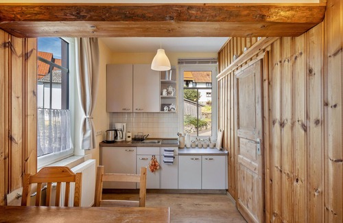 Michelbach Apartamento | Apartamento vacacional "Bachmanns 2" con jardín compartido y Wi-Fi